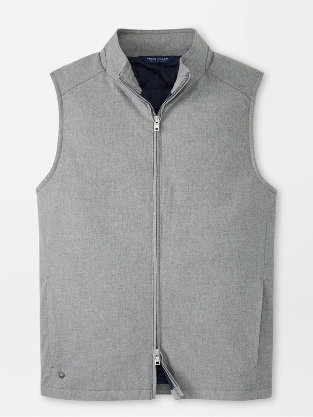 Peter Millar Cambridge Wool Vest Crown Crafted Oslo Grey Men’s XL NWT